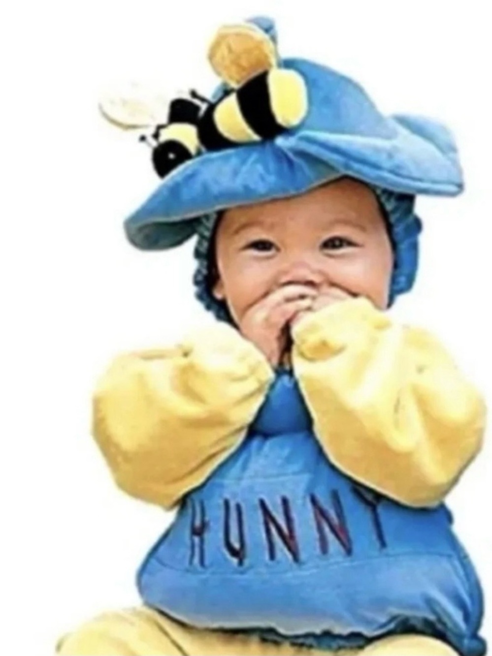 Disney Store Winnie the Pooh Hunny Pot Halloween Costume Sz 18-24 Months